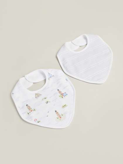 Juniors by Babyshop Boys
                    Pack Of 2 Assorted Bibs