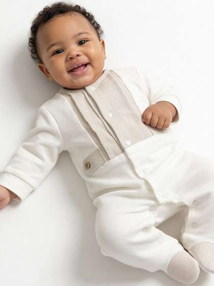 Giggles by Babyshop Boys
                    Striped Sleepsuit