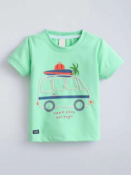 Hopscotch Boys Printed
                    T-shirt