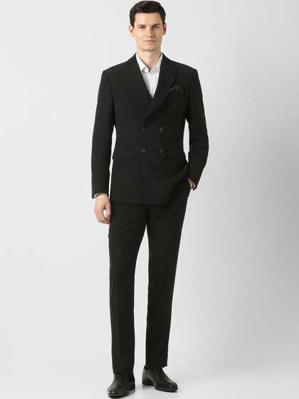 Peter England Elite
                        Peaked Lapel Slim Fit 2 Piece Blazer and
                        Trousers Suits