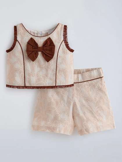 Hopscotch Girls Top
                      with Shorts
