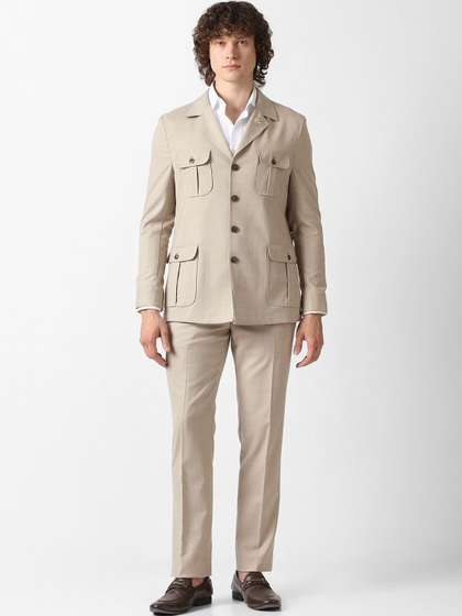 Van Heusen Men
                        Notched Lapel Slim Fit 2 Piece Blazer and
                        Trousers Suits