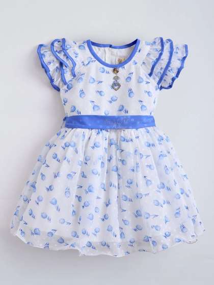 Hopscotch Floral Print Dress