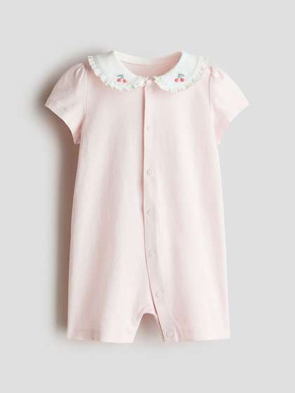 H&M Collared Cotton
                    Rompers