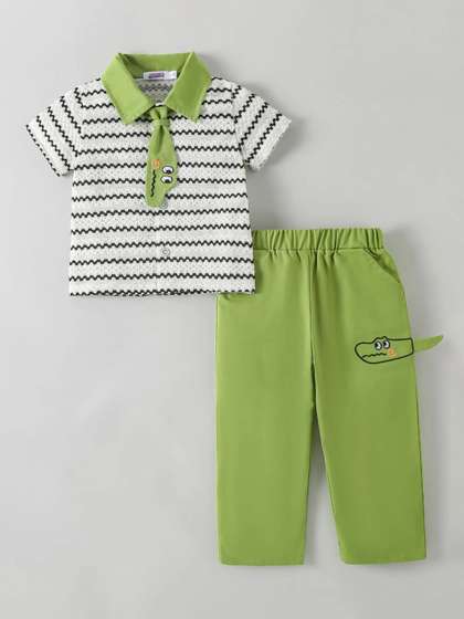Hopscotch Boys T-shirt
                    with Trousers