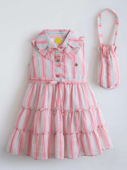 Hopscotch Striped
                      Dress
