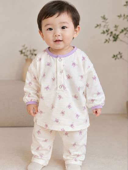 YK Boys Printed T-shirt
                    with Pyjamas