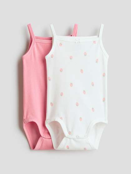 H&M2-pack Sleeveless
                    Cotton Bodysuits