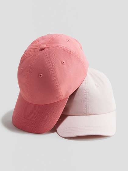 H&m 2-pack Cotton
                      Twill Caps