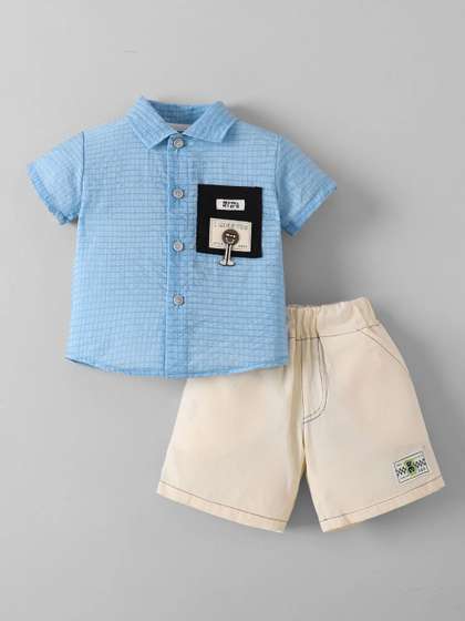 Hopscotch Boys Shirt
                    with Shorts