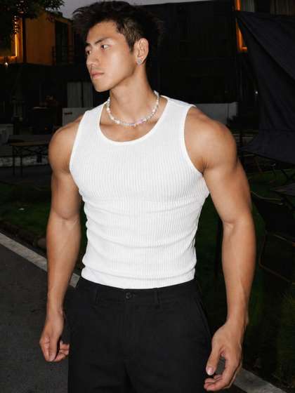 ROCKWELL Self Design
                        Cotton Tank