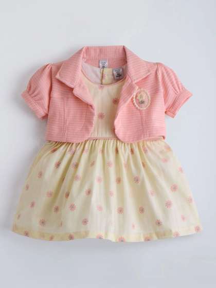Hopscotch Floral Print Dress