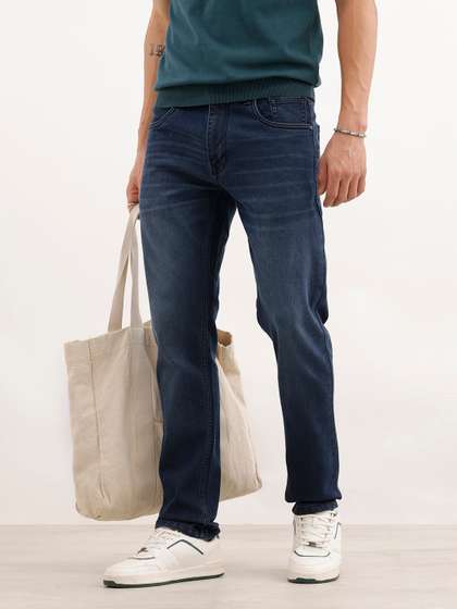 WROGN Men Regular
                        Fit Light Fade Jeans