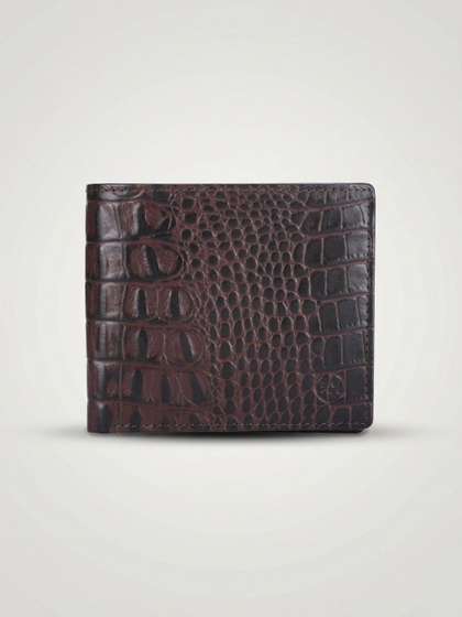 MARSTEN Men Textured
                    Leather Two Fold Wallet