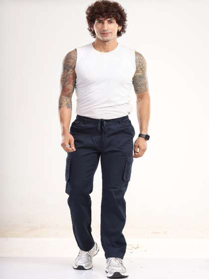 BLACK PAPER Men
                          Cargos Trousers
