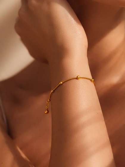 Rubans Beaded Chain Bracelet