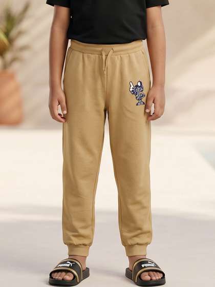 KiddoPanti Boys Regular
                    Fit Graphic Print Joggers