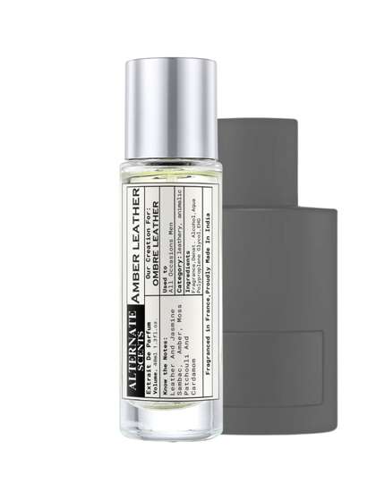 Alternate Scents Men
                    Amber Leather Long Lasting Extrait de Parfum - 40
                    ml
