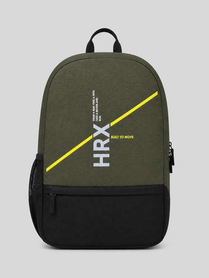 HRX by Hrithik
                        Roshan Unisex Brand Logo Backpack
