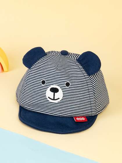 KICKS & CRAWL Kids
                    Cotton Self Design Baseball Cap