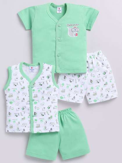 TODOS Boys Printed
                    T-shirt with Shorts