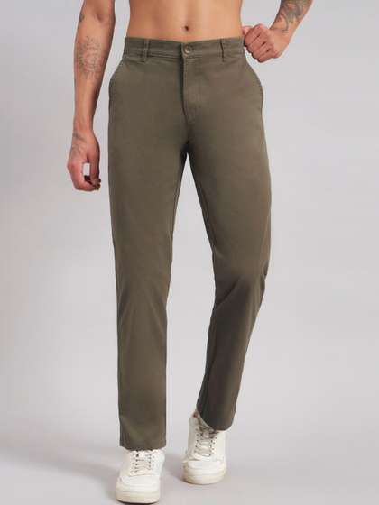Sand Dunes Men
                        Relaxed Straight Leg Straight Fit Trousers