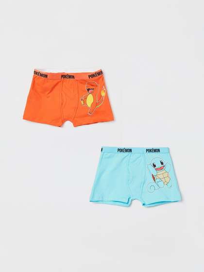 Fame Forever by
                    Lifestyle Boys Pack Of 2 Printed Cotton Trunks