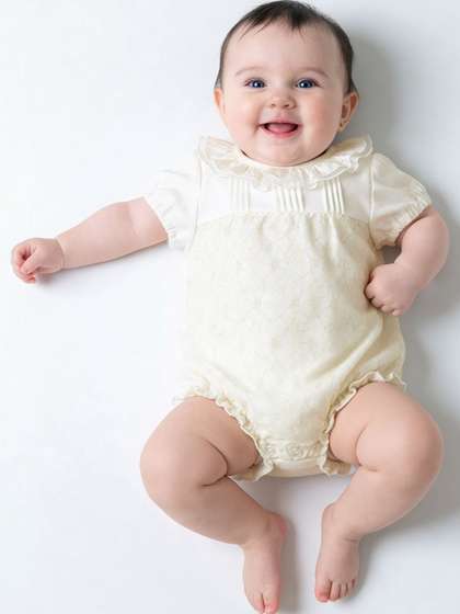 Giggles by Babyshop
                    Girls Lace Rompers
