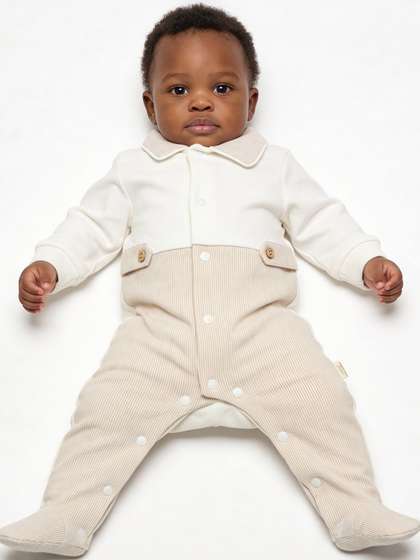Giggles by Babyshop Boys
                    Striped Sleepsuit