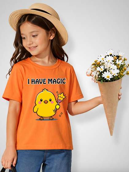 DOODLEBERRY Girls
                    Printed T-shirt