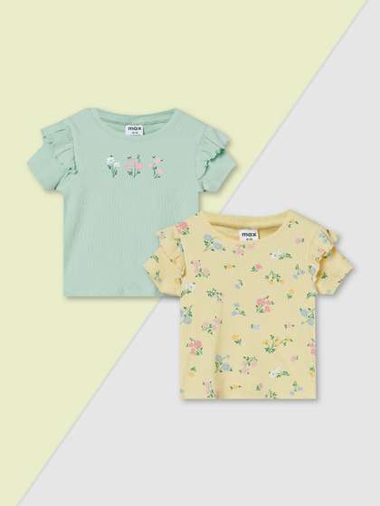 max Girls Cotton Tops
