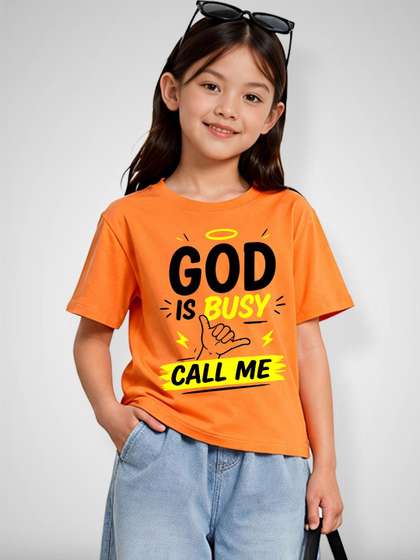 DOODLEBERRY Girls
                    Printed T-shirt