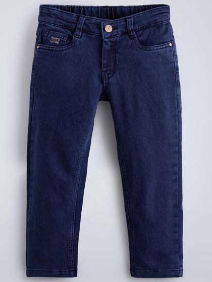 Hopscotch Boys Comfort
                    Regular Fit Mid-Rise Jeans