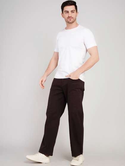 The Roadster
                        Lifestyle Co Men Cotton Parallel Trousers
                        Trousers