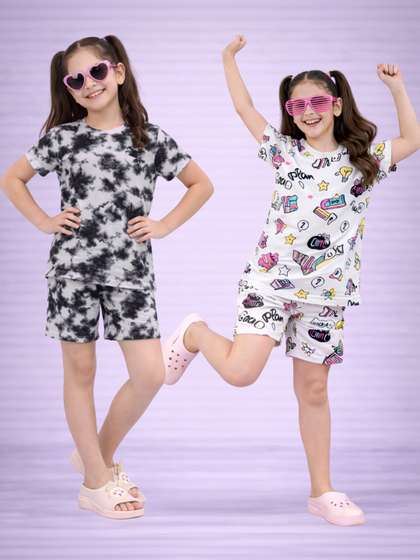 LITBABY Girls Printed
                    Nightdress