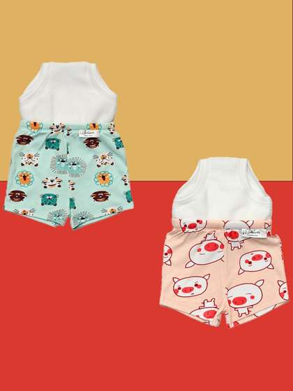 Snugkins Unisex Pack of
                    2 Padded Semi-waterproof Multicolor Potty Training
                    Shorts