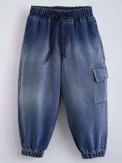 Hopscotch Boys Comfort
                    Mid-Rise Light Fade Jeans