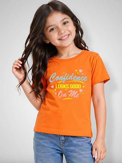 DOODLEBERRY Girls
                    Printed T-shirt