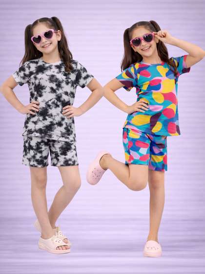 LITBABY Girls Printed
                    Nightdress