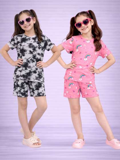 LITBABY Girls Printed
                    Nightdress
