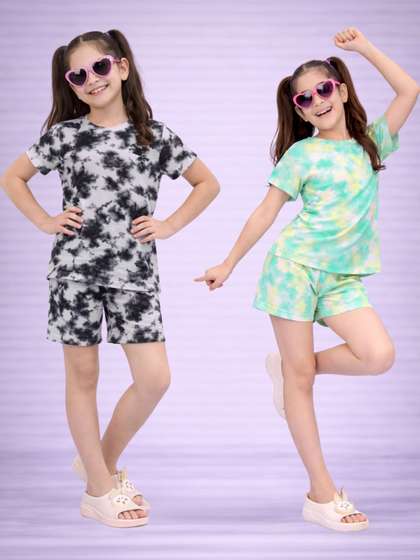 LITBABY Girls Printed
                    Nightdress