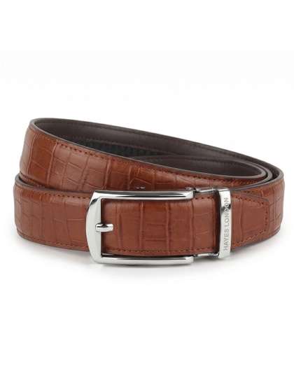 Hayes London Men
                    Textured Leather Formal Belt