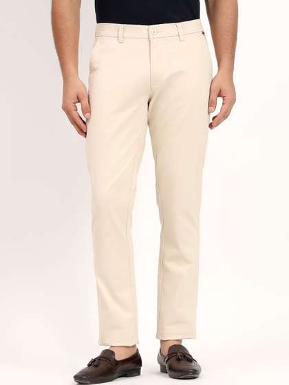 Mast & Harbour
                        Men Urban Slim Slim Fit Chinos Trousers