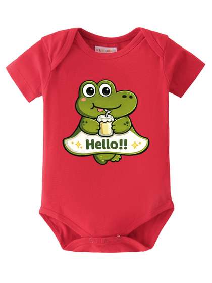 BLUSHES Infants Printed
                    Cotton Bodysuits
