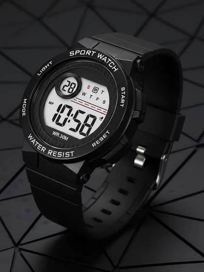 Time Up Unisex Kids Dial
                    & Straps Digital Watch N8212-101