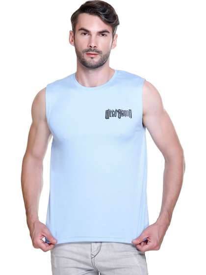 R.Code by The
                          Roadster Life Co. Printed Gym Vest