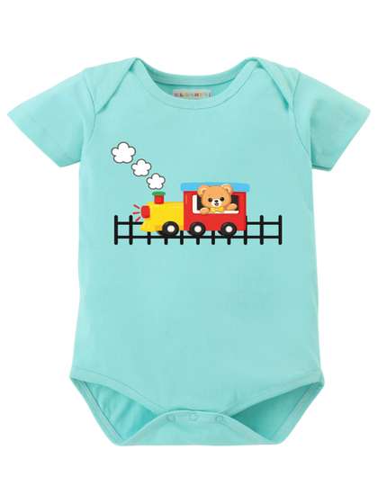 BLUSHES Infants Printed
                    Cotton Bodysuits