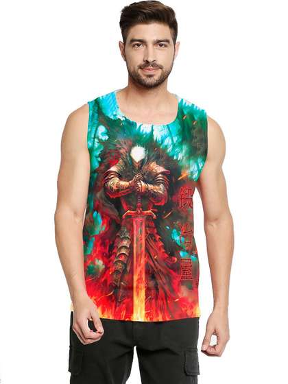 Blacksmith Printed
                        Gym Vest