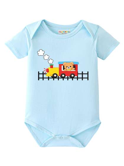 BLUSHES Infants Printed
                    Cotton Bodysuit