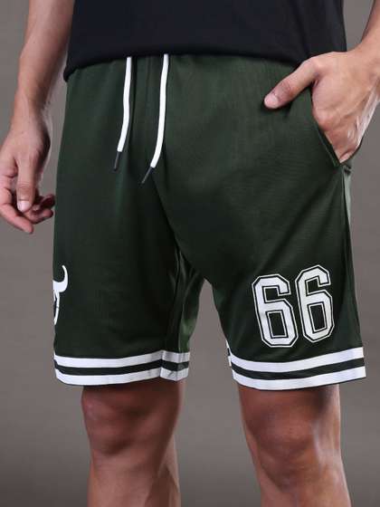 GO DEVIL Men
                        Colourblocked Sports Shorts Technology